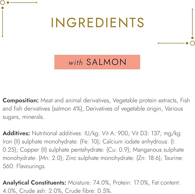 Gourmet Gold Savoury Cake Salmon - ( 85g x 12 )