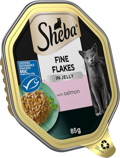 Sheba Alu Fine Flakes in Jelly with Salmon  ( 85g x 22 )
