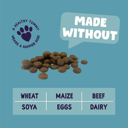 Burgess Sensitive Dry Puppy Food Rich in Turkey, 12.5 kg