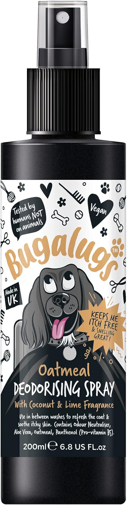 Bugalugs Oatmeal Deodorising Spray - 200ml