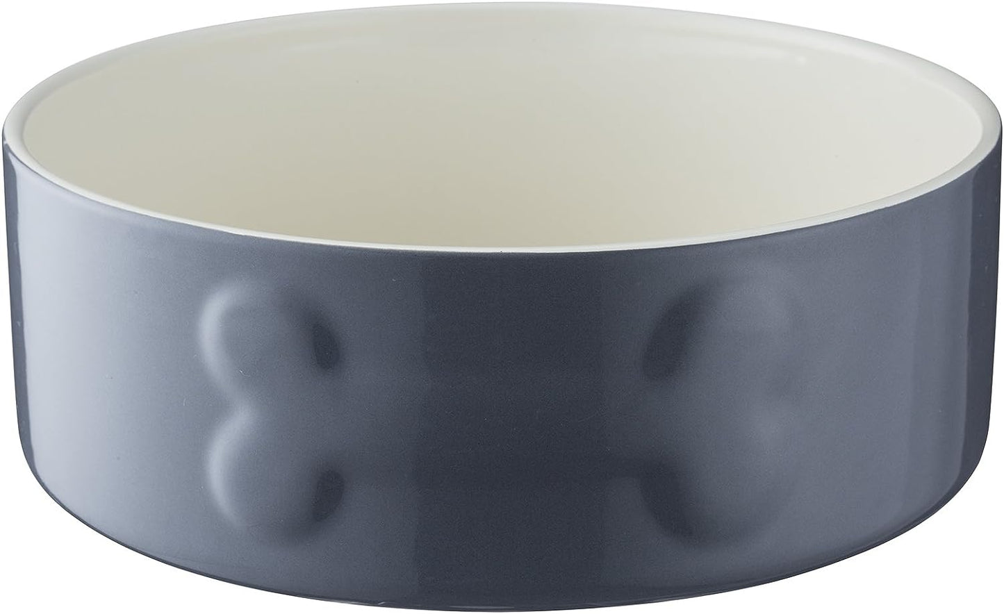 Mason Cash Colour Mix Grey Dog Bowl, 20,15 cm