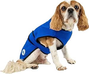 Ancol Ice Paws Cooling Coat, Jacket Blue - ( 25 cm - 60 cm )