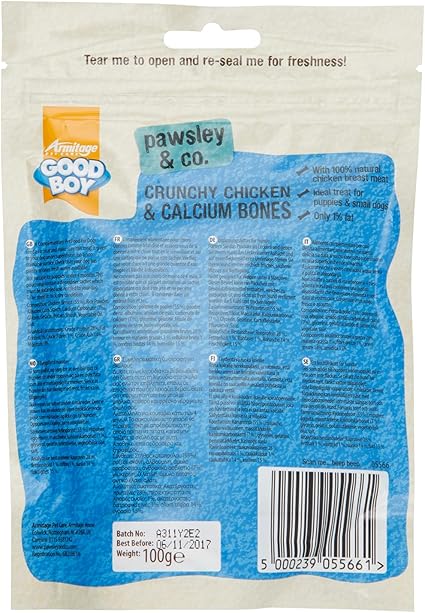 Good Boy Deli Chicken Calcium - ( 100g x 8 )