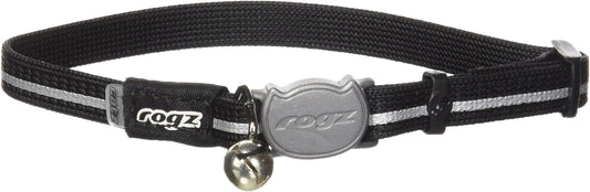 ROGZ Alleycat Cat Collar with Breakaway Buckle and Night Visibility