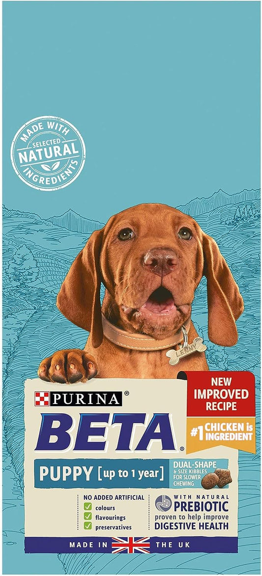 Elevate Your Puppy's Health with Beta Puppy Dry Dog Food Flavoured With Chicken