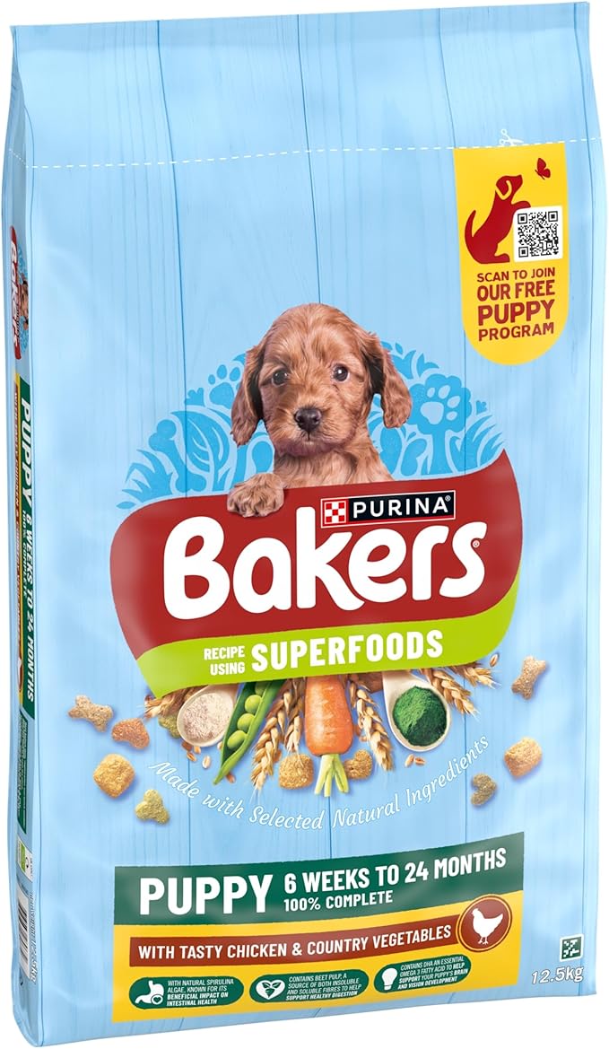 Bakers Complete Puppy Chicken - 12.5 kg