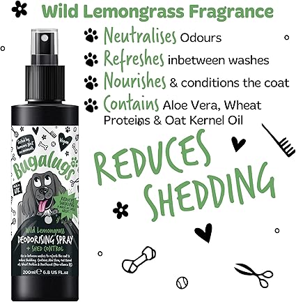 Bugalugs Shed Control Deodorising Spray - 200ml