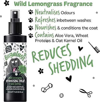 Bugalugs Shed Control Deodorising Spray - 200ml