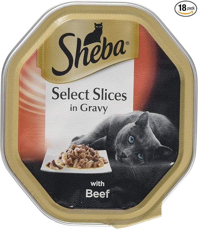 Sheba Alu Select Slices in Gravy with Beef ( 85g x 22 )