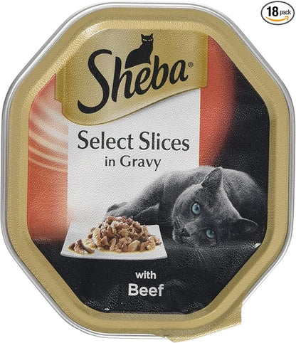 Sheba Alu Select Slices in Gravy with Beef ( 85g x 22 )