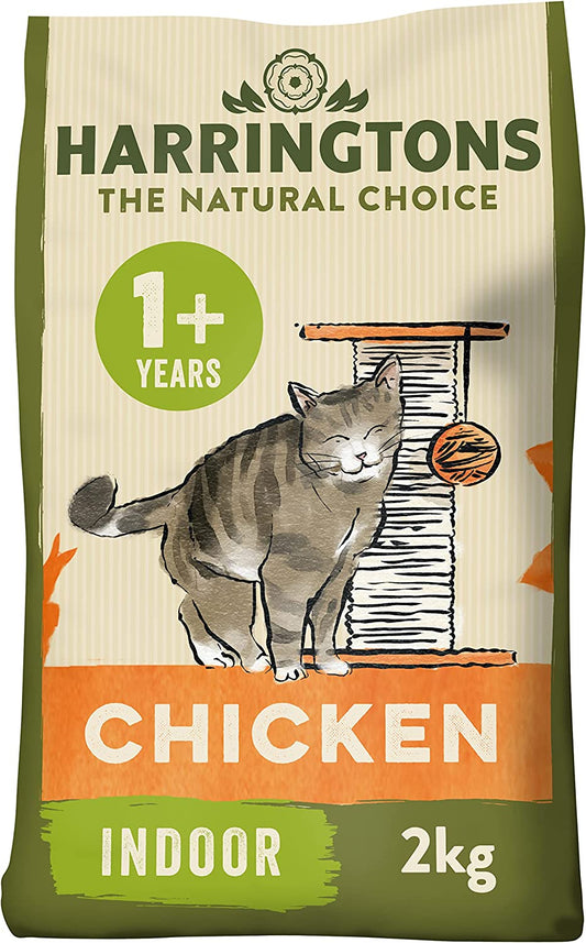 Harringtons Complete Indoor Dry Cat Food with Freshly Prepared Chicken