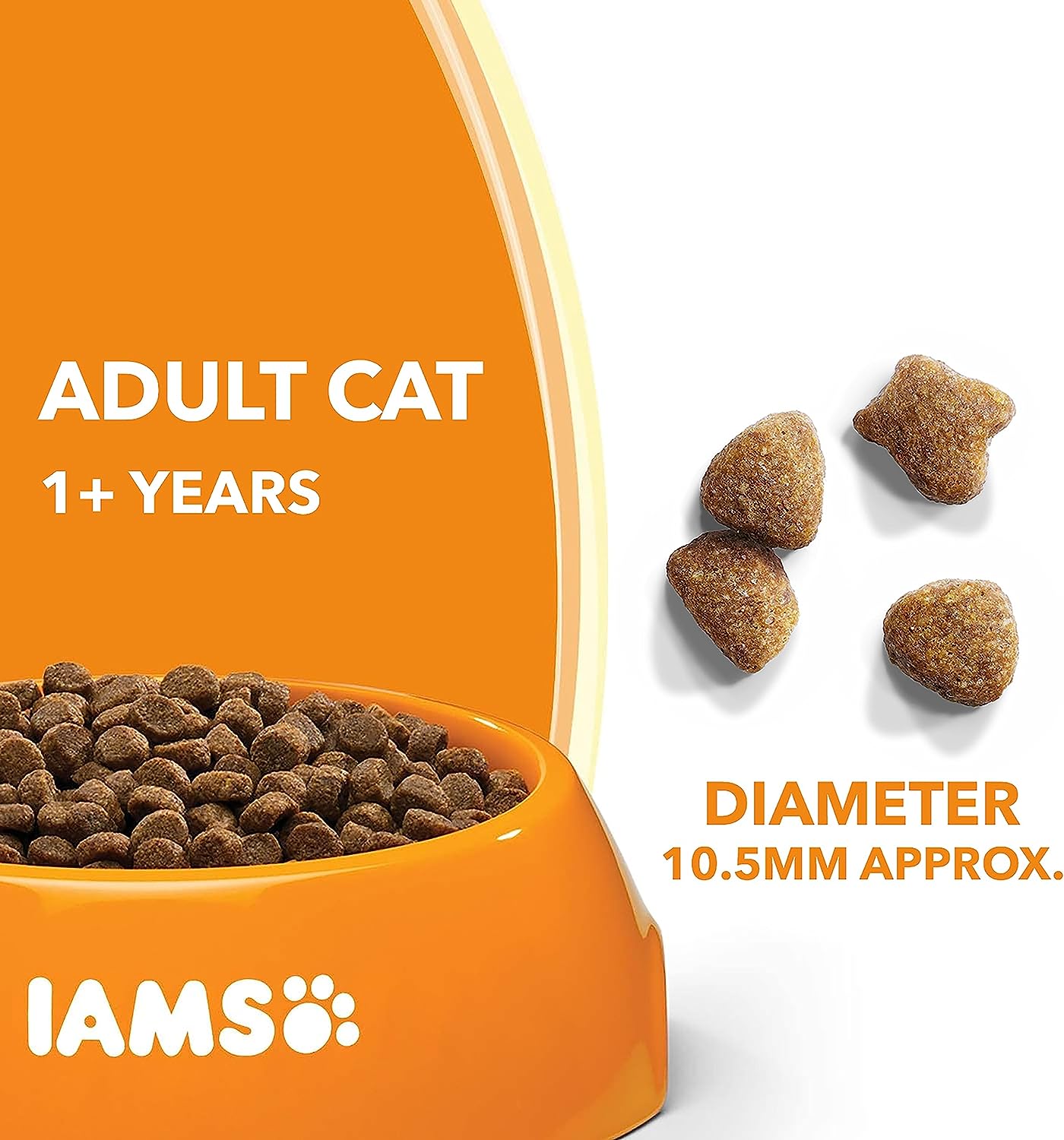 Iams cat food 2kg best sale