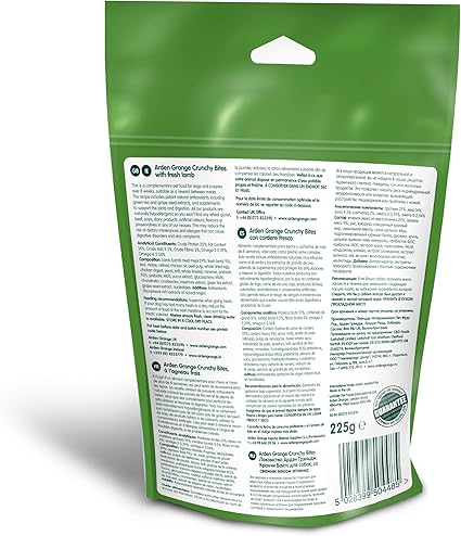 Arden Grange Crunchy Bites Lamb - (225g x 10)