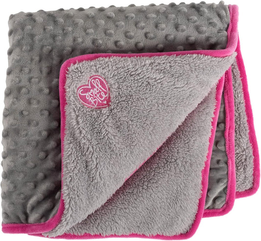 "Small Bite Hooded Pocket Blanket Pink 60 x 60 cm: Cozy Comfort and Convenience for Your Beloved Pet"