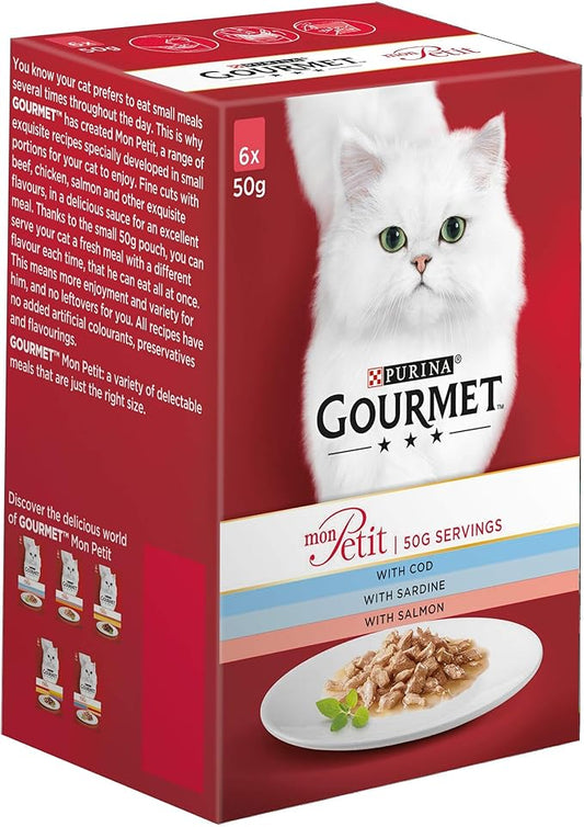 Gourmet Mon Petit Ocean (6 Pack x 50g) x 8