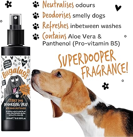 Bugalugs Stinky Dog Deodorising Spray - 200ml