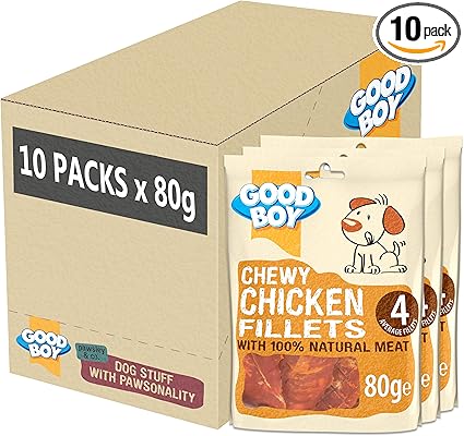 Good Boy Deli Chicken Fillets - ( 80g x 10 )