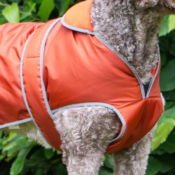 Ancol Stormguard Coat Terracotta ( XS - XXL )