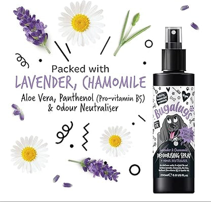 Bugalugs Lavender & Chamomile Deodorising Spray - 200ml