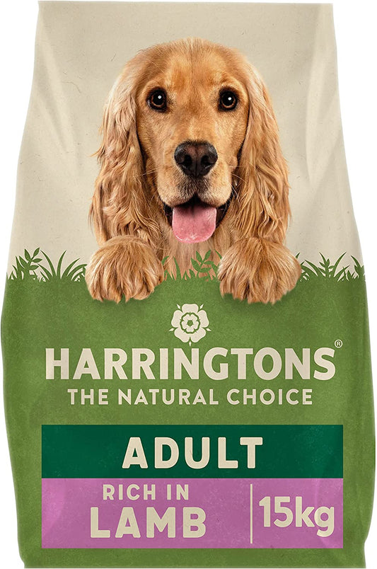 Harringtons Lamb & Rice Dry Dog Food - 15kg