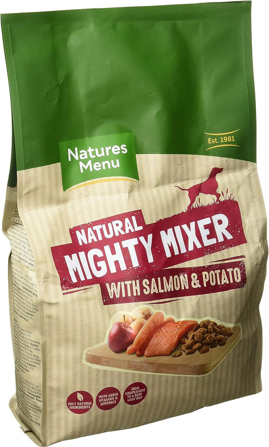 Natures Menu Mighty Mixer Biscuit with Salmon & Potatoes