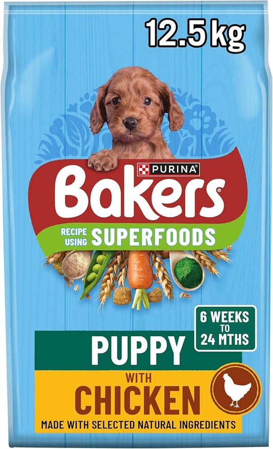 Bakers Complete Puppy Chicken - 12.5 kg
