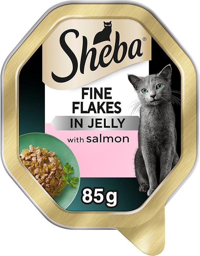 Sheba Alu Fine Flakes in Jelly with Salmon  ( 85g x 22 )