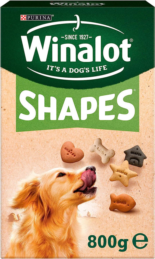 Winalot Shapes Dog Treat Biscuits [ 800g ] Pack of 5