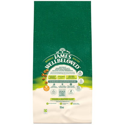 James Wellbeloved Adult Large Breed Dry Dog Food Turkey & Rice - 15kg