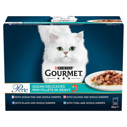 Gourmet Pouch Ocean Delicacies 12 Pack ( 12 x 85g ) x 4 packs