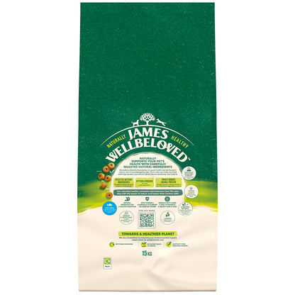James Wellbeloved Adult Large Breed Dry Dog Food Fish & Rice - 15kg