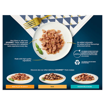Gourmet Perle Country Medley in Jelly Turkey, Trout, Duck & Game ( 12 x 85g ) x 4 Pck