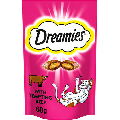 Dreamies Treats for Cats – Full Flavour Range (60g x 8)