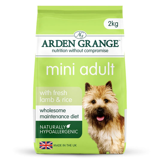 Arden Grange Dog Mini Adult Lamb & Rice - 2kg