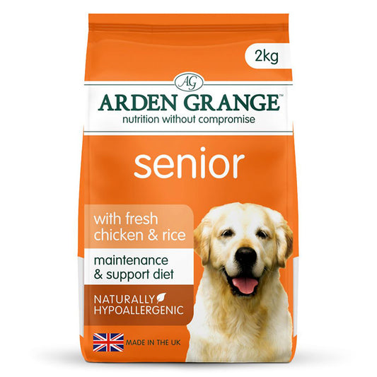 Arden Grange Dog Senior Chicken & Rice - 2kg