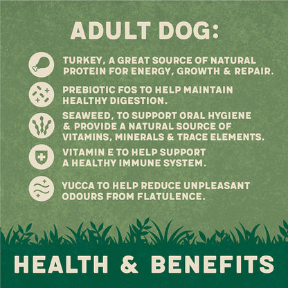 Harringtons Complete Natural Turkey & Veg Adult Dog Food - 15kg