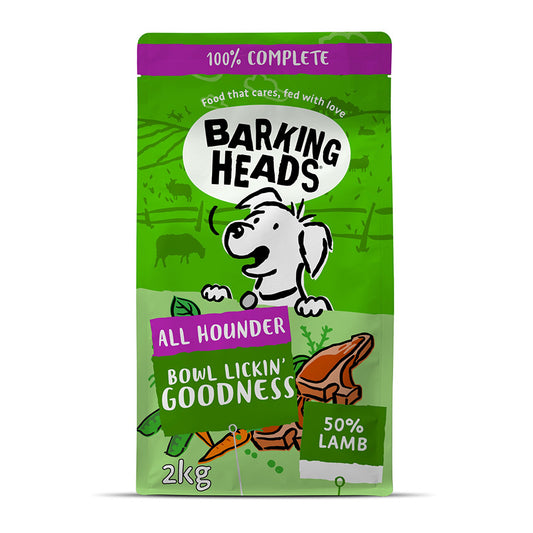 Barking Heads All Hounder Bowl Lickin' Goodness Lamb - 2kg
