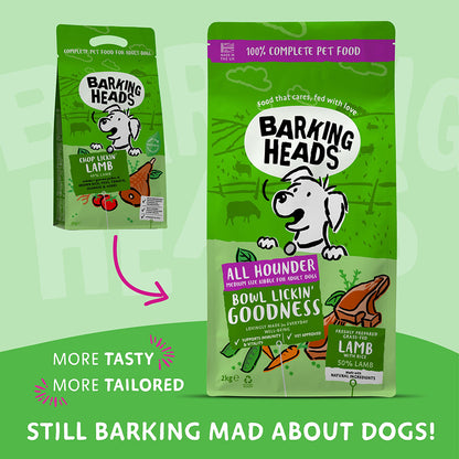 Barking Heads All Hounder Bowl Lickin' Goodness Lamb - 2kg