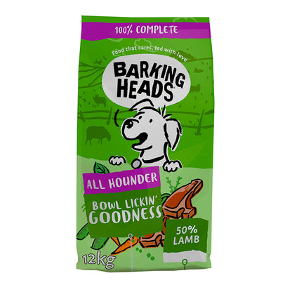 Barking Heads All Hounder Bowl Lickin' Goodness Lamb - 12kg
