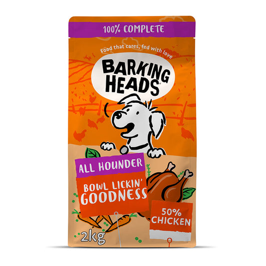 Barking Heads All Hounder Bowl Lickin' Goodness Chicken - 2kg