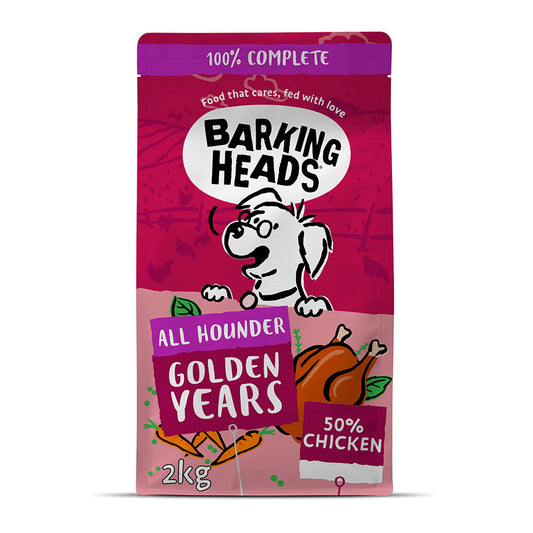 Barking Heads All Hounder Golden Years Chicken - 2kg