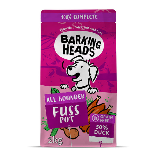 Barking Heads All Hounder Fuss Pot Duck - 2kg