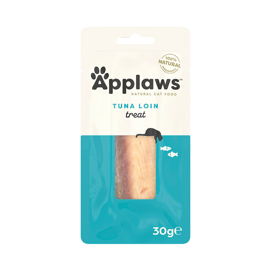 Applaws Natural Adult Cat Treat Tuna Loin  ( 30g × 12 )