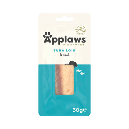 Applaws Natural Adult Cat Treat Tuna Loin  ( 30g × 12 )