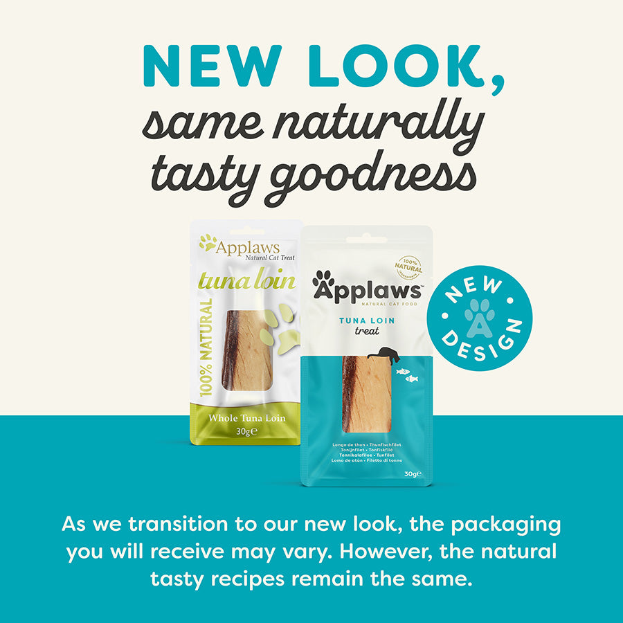Applaws Natural Adult Cat Treat Tuna Loin  ( 30g × 12 )