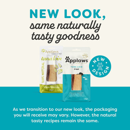 Applaws Natural Adult Cat Treat Tuna Loin  ( 30g × 12 )