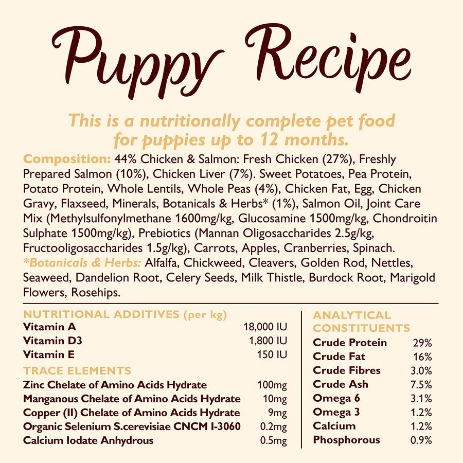 Lily's Kitchen Puppy Chicken & Salmon - 7kg