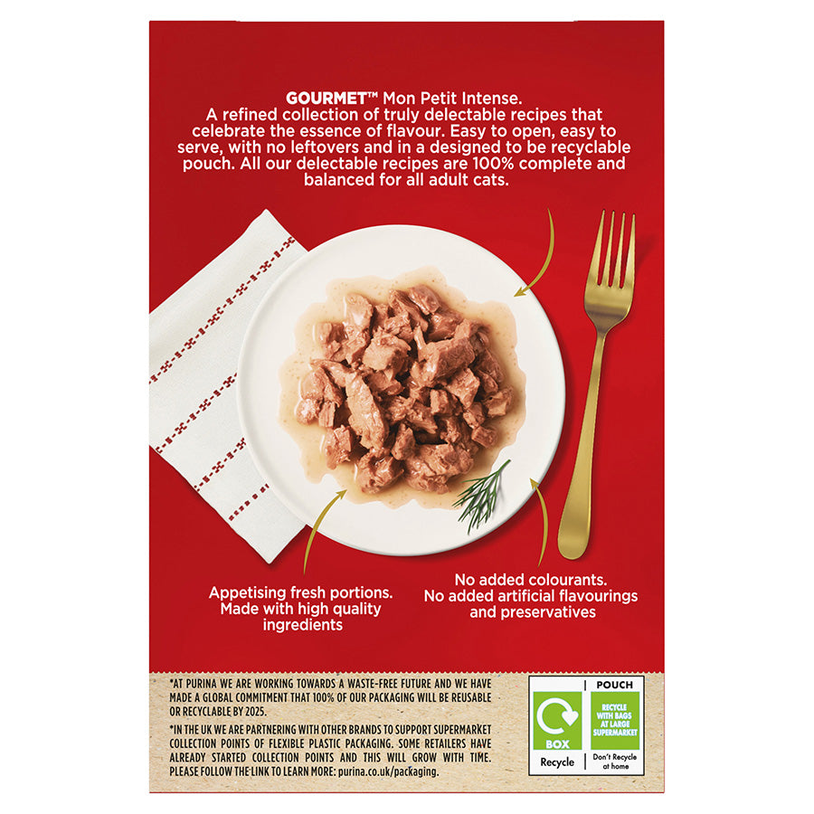 Gourmet Mon Petit Poultry ( 6 Pack x 50g ) x 8