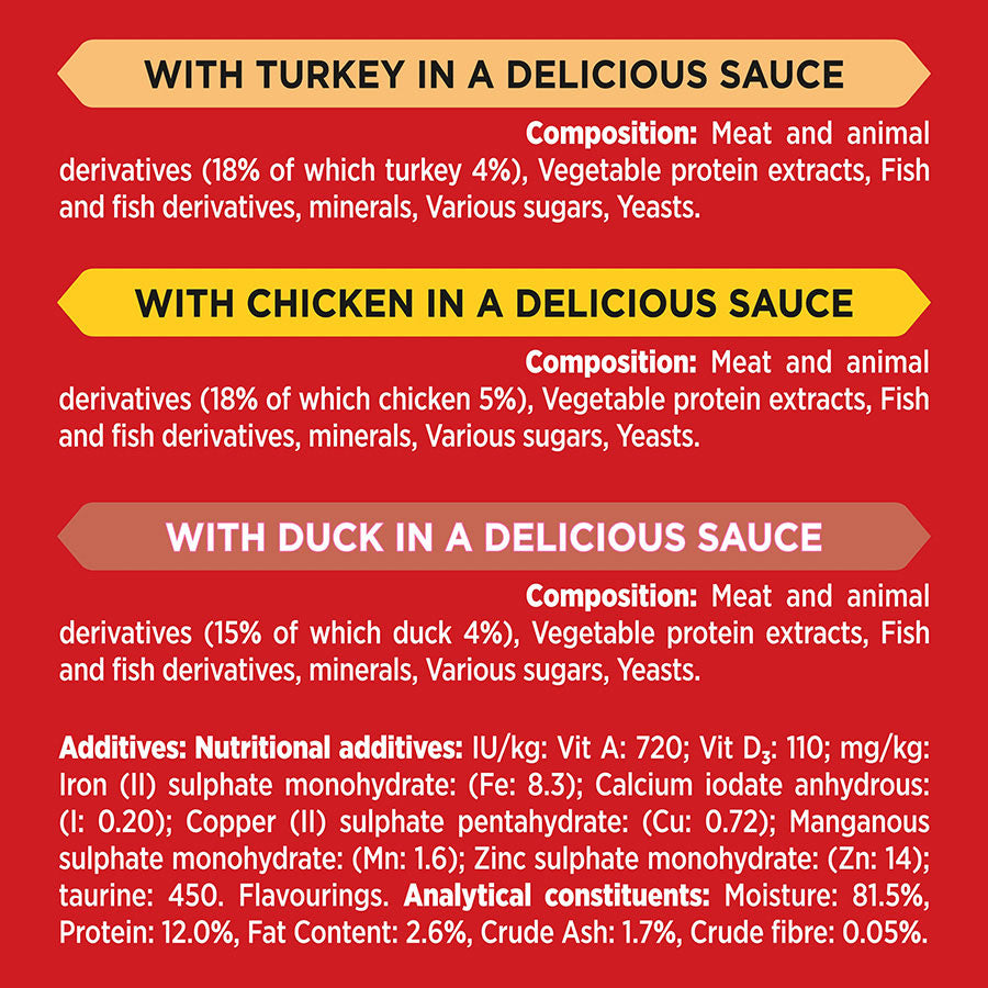Gourmet Mon Petit Poultry ( 6 Pack x 50g ) x 8