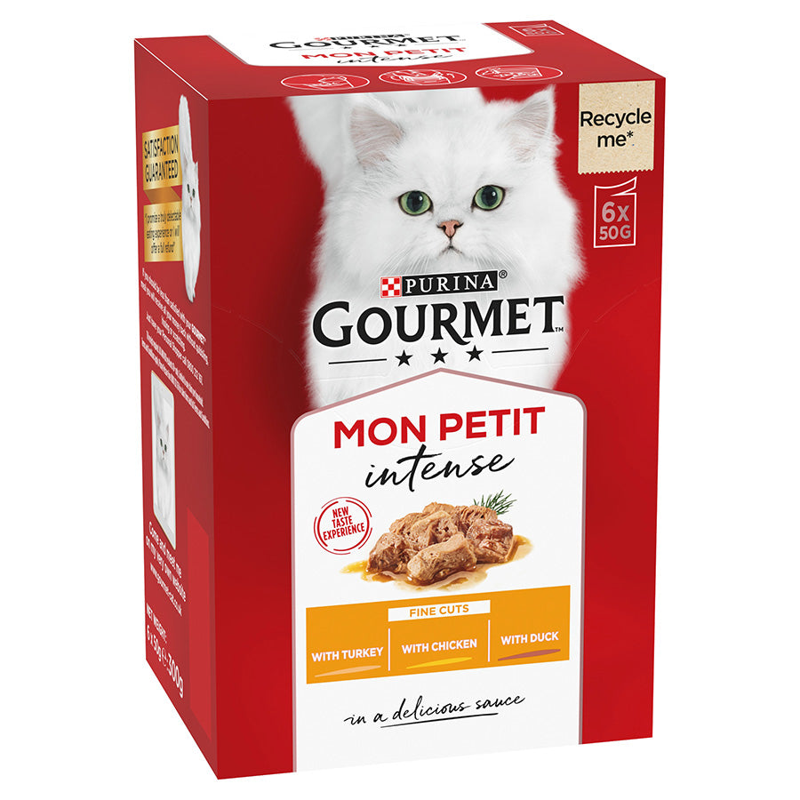Gourmet Mon Petit Poultry ( 6 Pack x 50g ) x 8